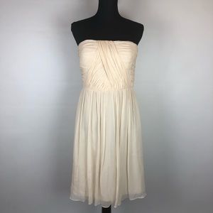 Donna Morgan | Cream Silk Dress | 10